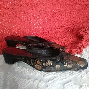 Satin Mules Liz Claiborne NBW